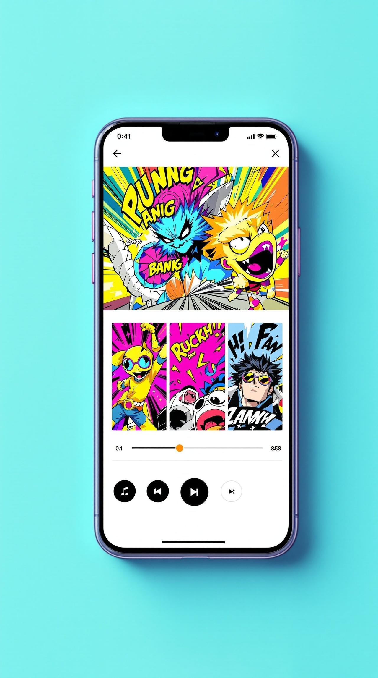 动漫片APP界面截图